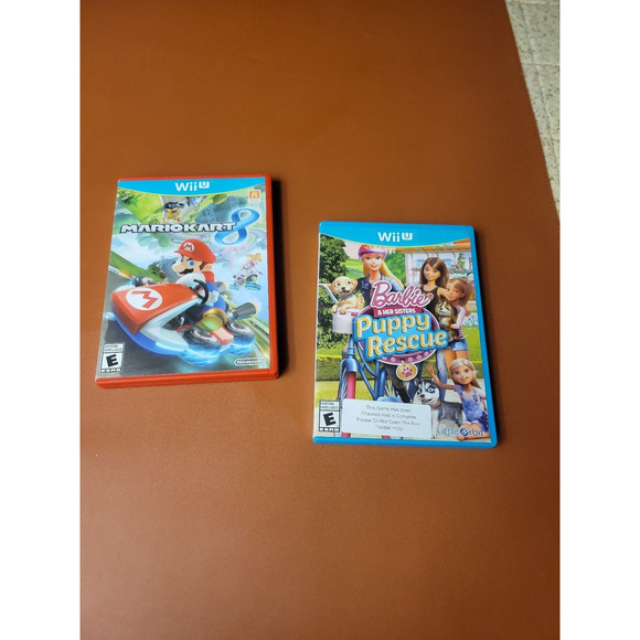 Mario kart 8 + barbie and her sisters puppy rescue for the wii u